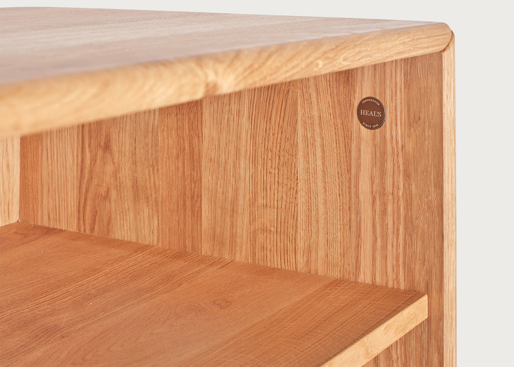 Aito Display Cabinet Oak