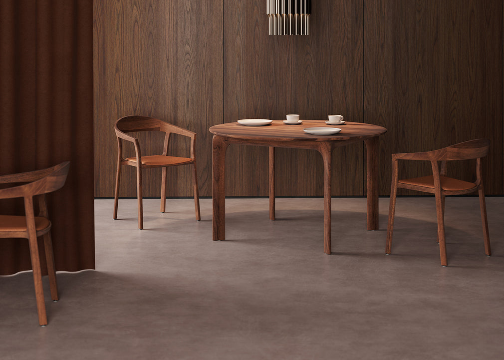 Fin Extending Table Round