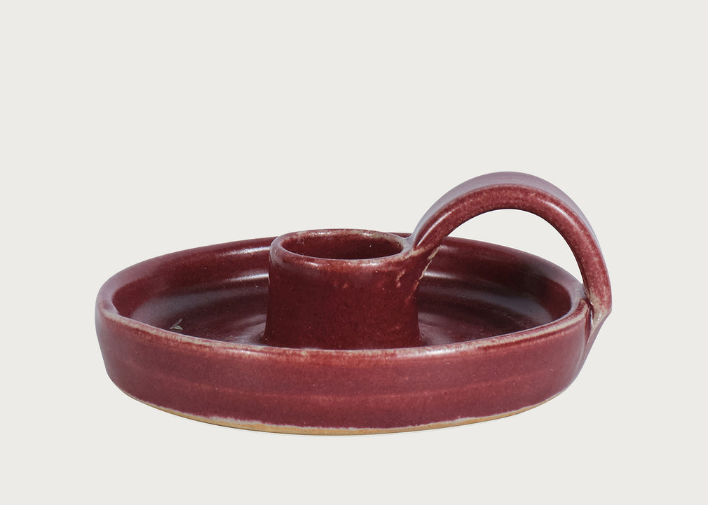 Heal's + Aylesford Clay Loop Candleholder