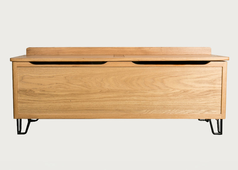 Brunel Blanket Box Oak