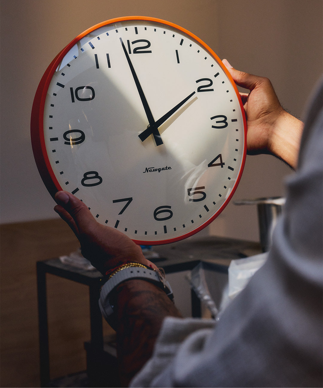 Reggie Yates Newgate Clock