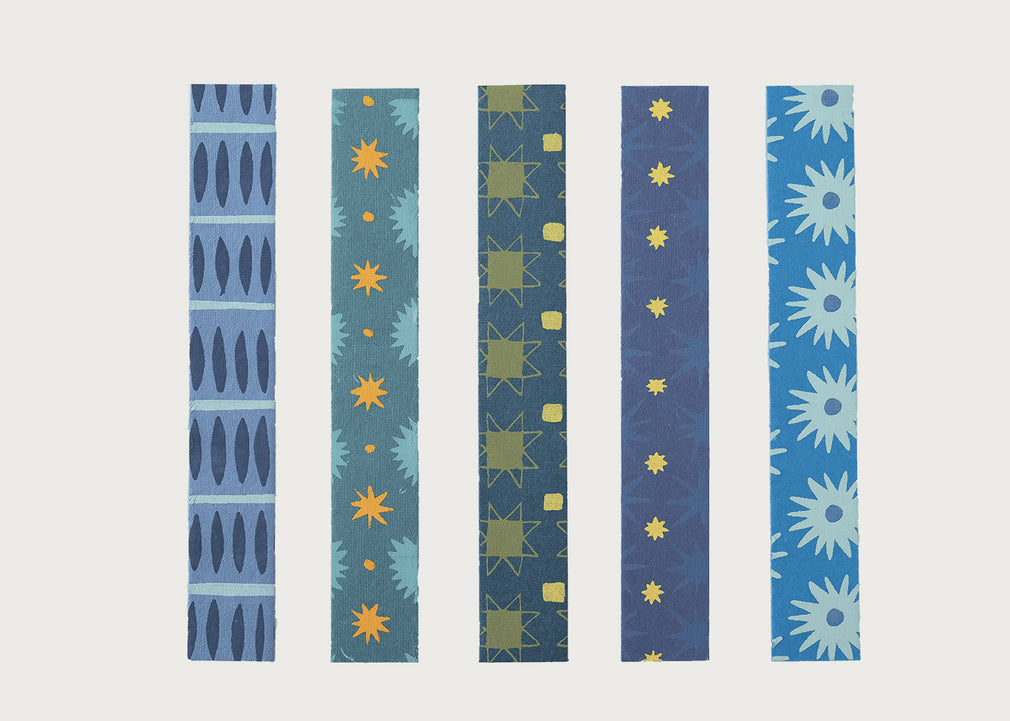 Blue and Yellow Paper Chain Kit