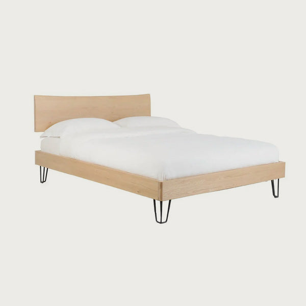Oak bed frame