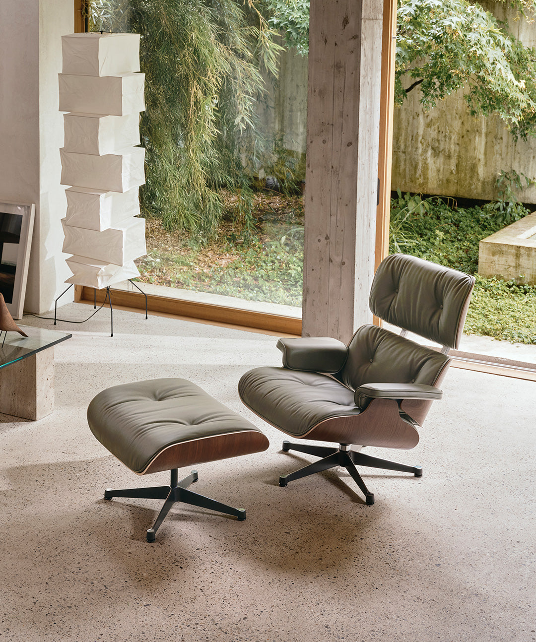 Eames Lounge Chair & Ottoman by Vitra