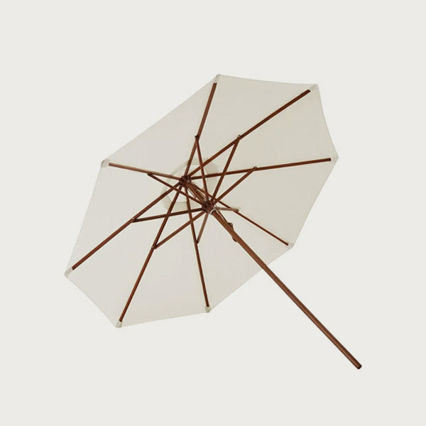 Messina Round Outdoor Umbrella off white