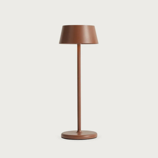 Orion Portable LED Outdoor Table Lamp rust