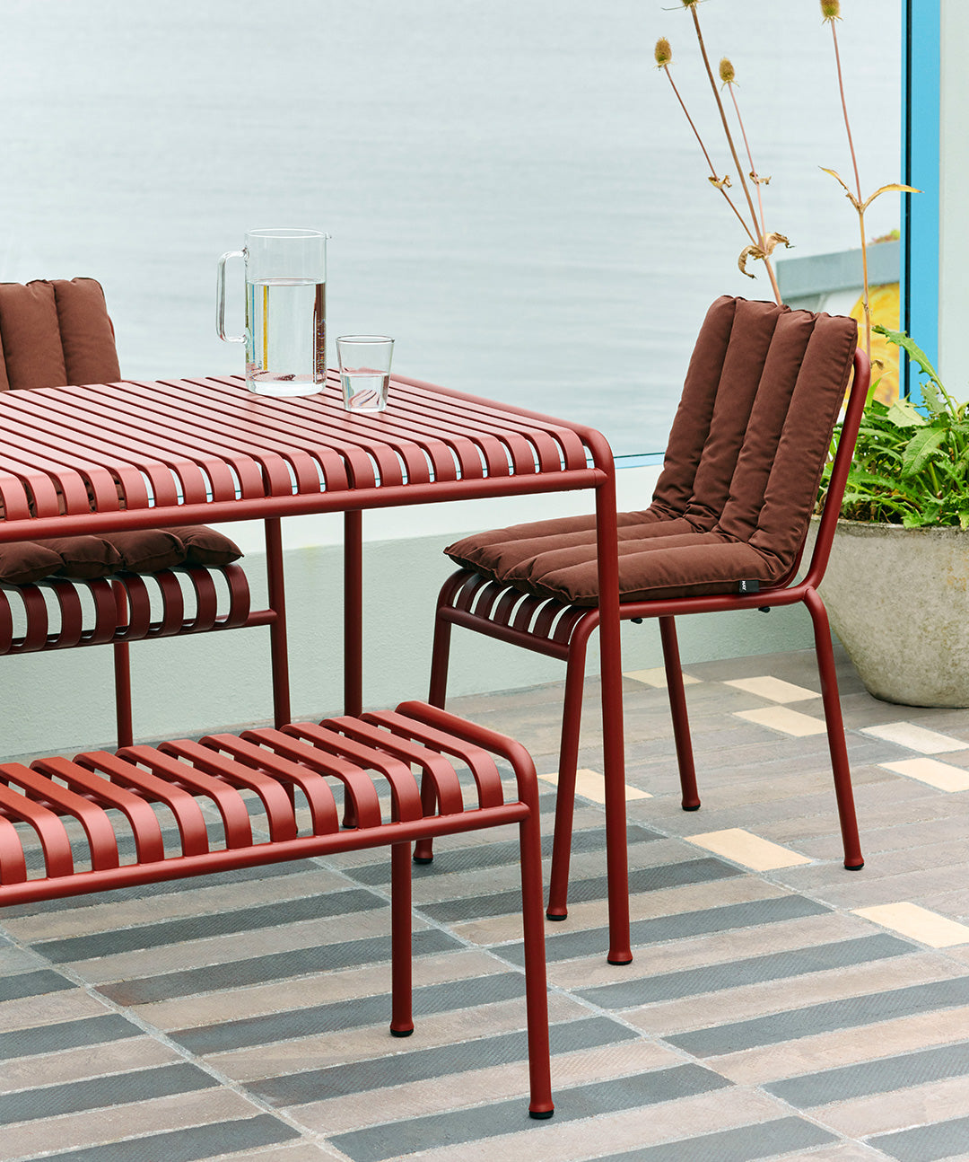 Palissade garden furniture by HAY