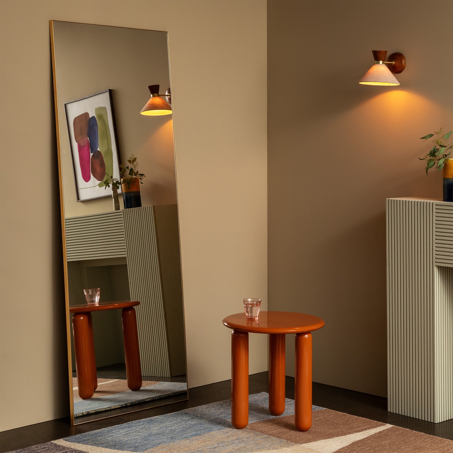 Fine edge mirror