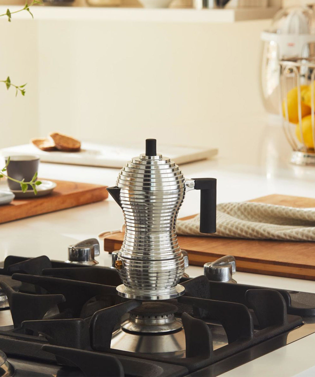 Pulcina Induction Coffee Maker by Alessi