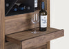 Cru Wine Cabinet Walnut Modules 2 Drawer 1 Shelf