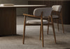 Cover Wood Upholstered Armchair