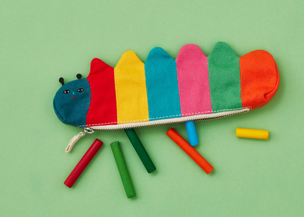 Casey Caterpillar Pencil Case