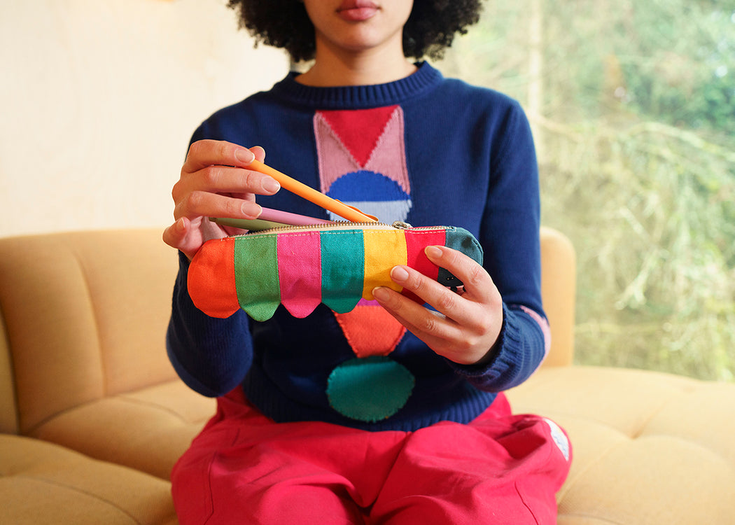 Casey Caterpillar Pencil Case