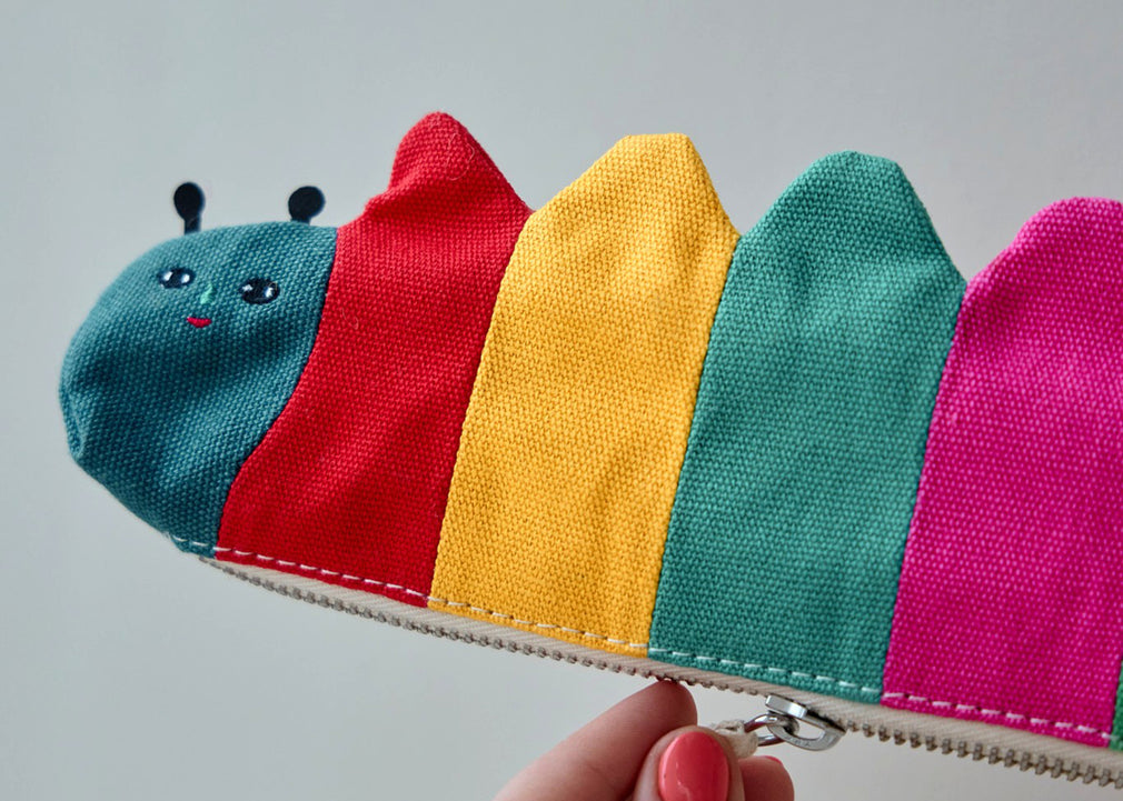 Casey Caterpillar Pencil Case