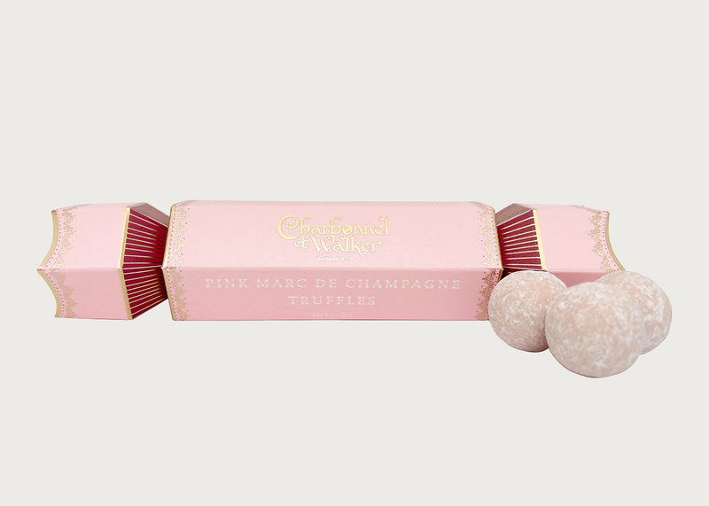 Pink Marc de Champagne Truffle Cracker
