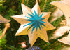 Golden Star Screen-Printed Board Decoration