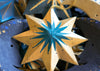 Golden Star Screen-Printed Board Decoration