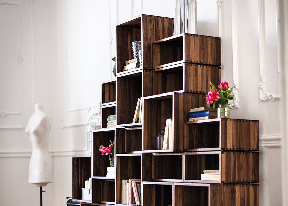 Freedom Project 4 Bookshelf Walnut