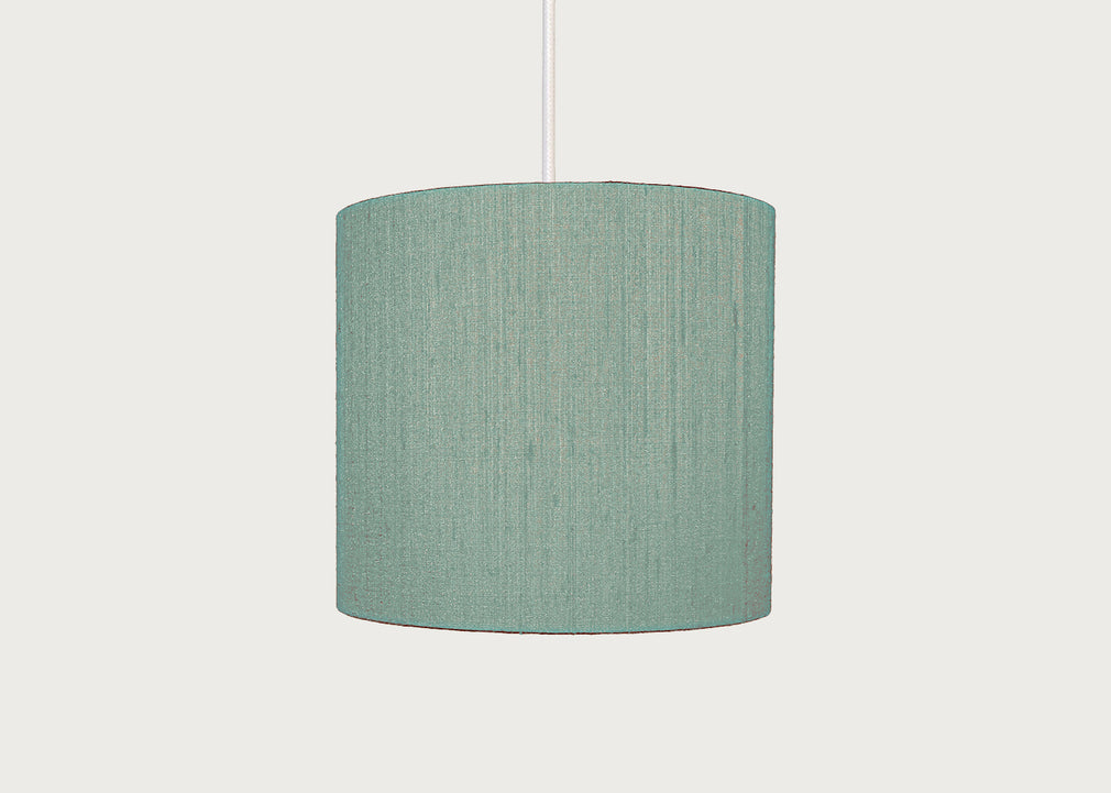 Dupion Silk Lampshade Lagoon