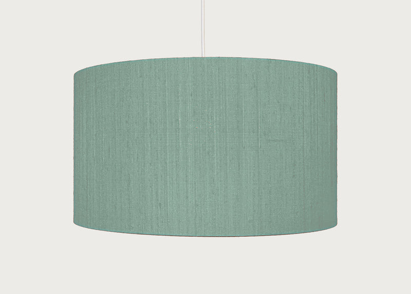 Dupion Silk Lampshade Lagoon