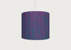Dupion Silk Lampshade Peacock