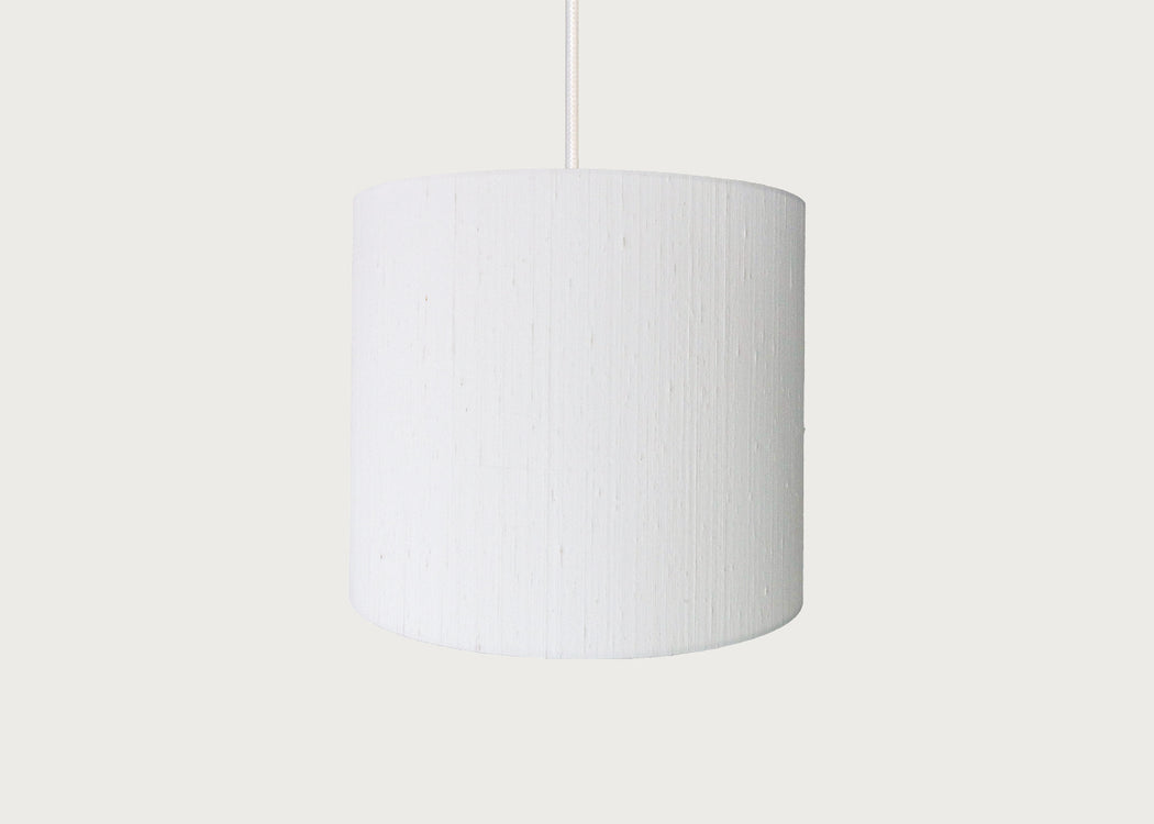Dupion Silk Lampshade Porcelain