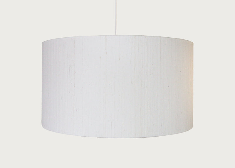 Dupion Silk Lampshade Porcelain