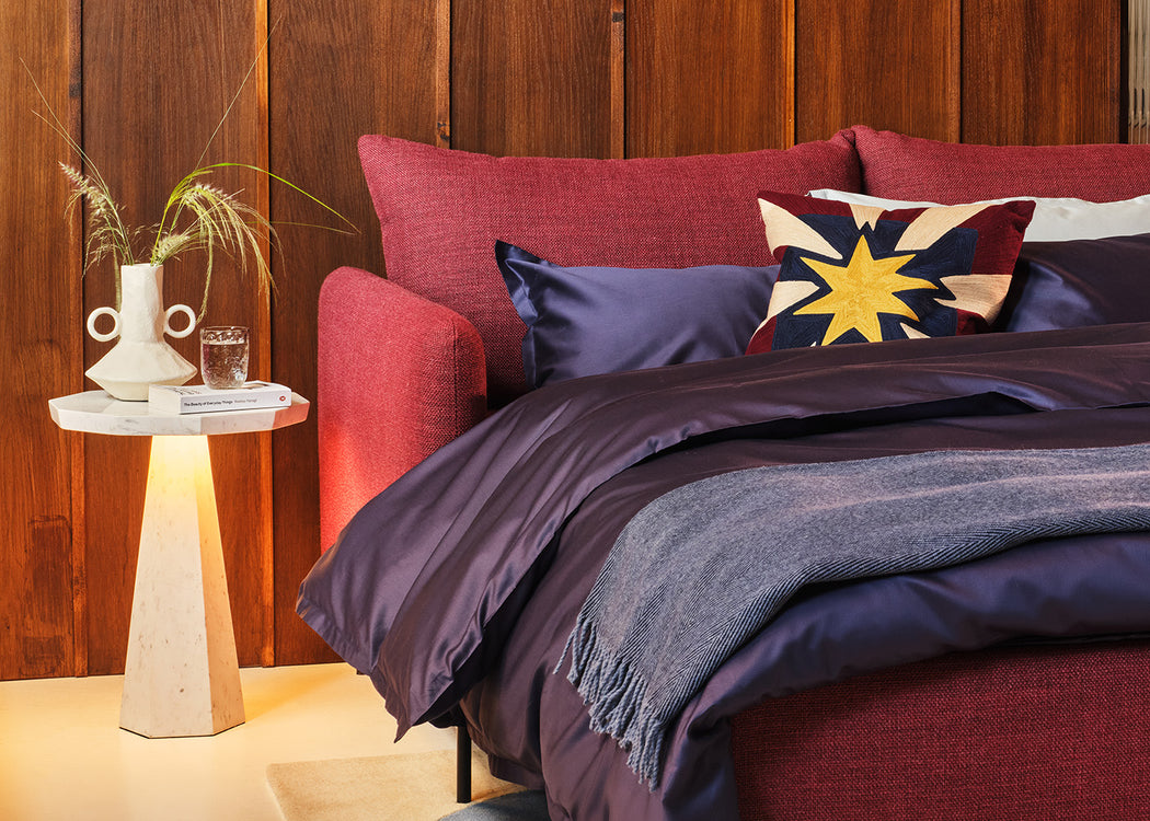 Facet LED Side Table Lamp