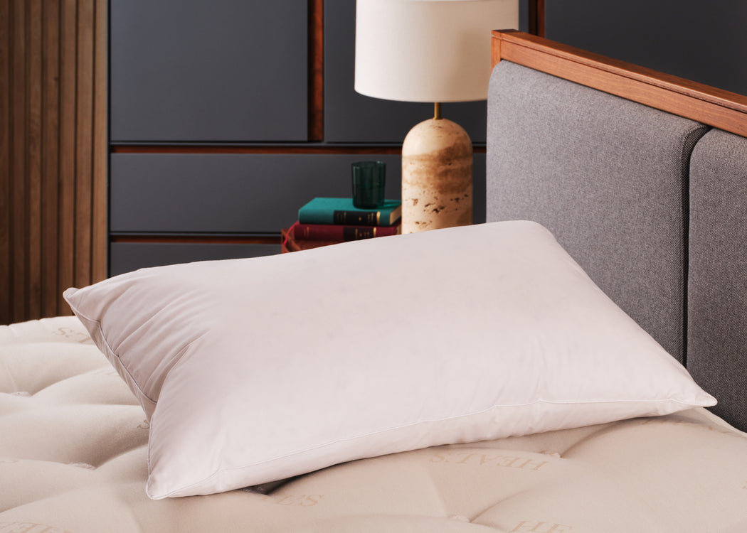 Medium/Firm British Duck Down Surround Pillow
