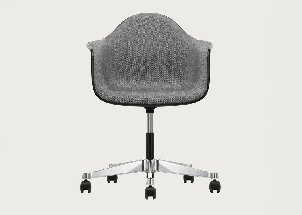 Eames Plastic Armchair Upholstered PACC