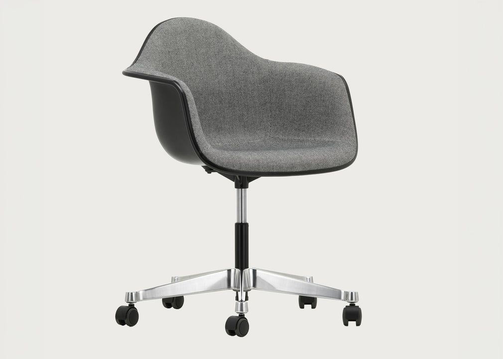 Eames Plastic Armchair Upholstered PACC