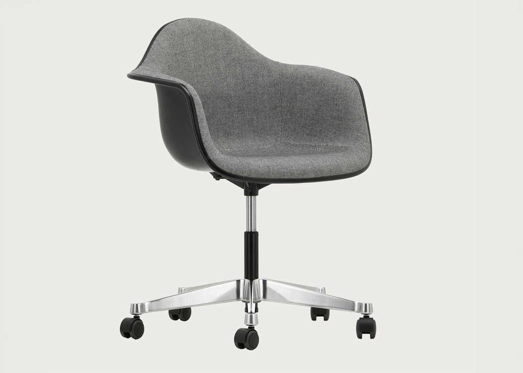 Eames Plastic Armchair Upholstered PACC