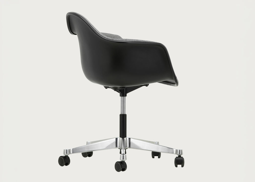 Eames Plastic Armchair Upholstered PACC