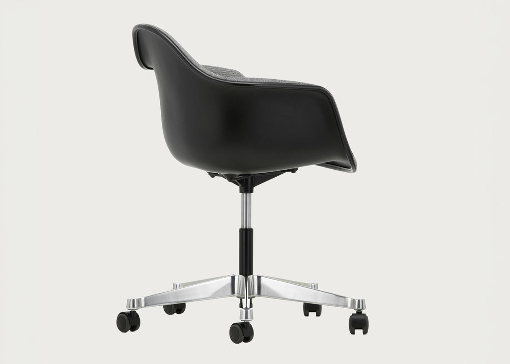Eames Plastic Armchair Upholstered PACC