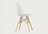 Eames Plastic Side Chair RE DSW Upholstered Seat