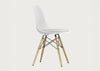 Eames Plastic Side Chair RE DSW Upholstered Seat