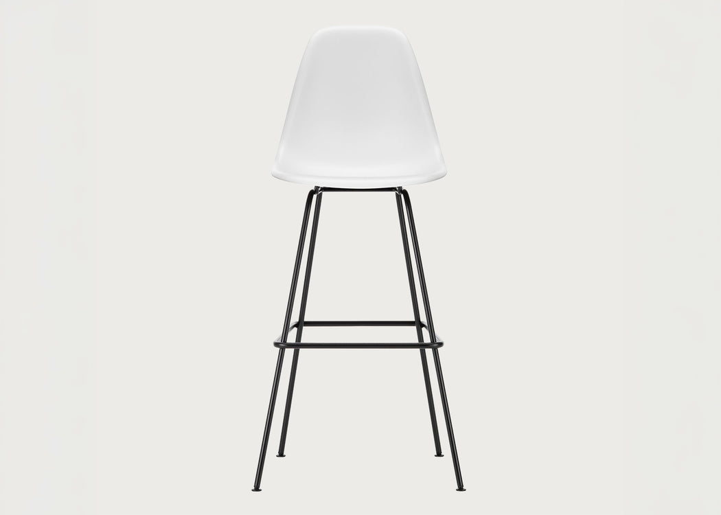 Eames Plastic Stool High RE Cotton White