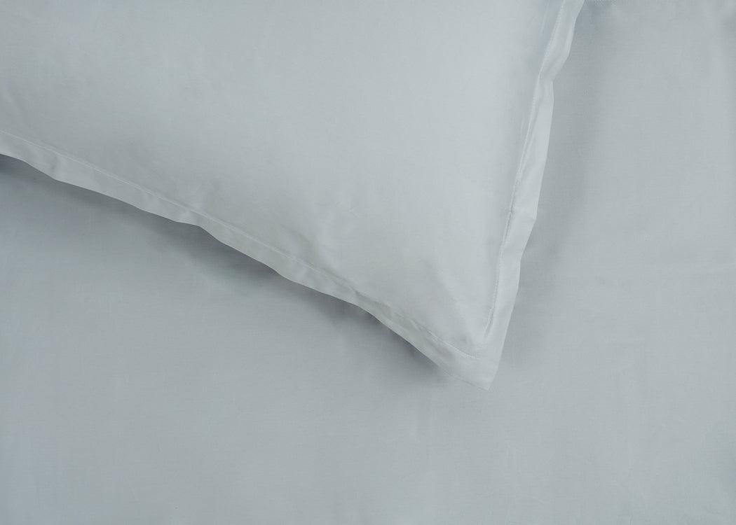 400 Thread Count Egyptian Sateen Flat Sheet Mist