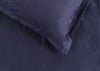 400 Thread Count Egyptian Sateen Flat Sheet Navy