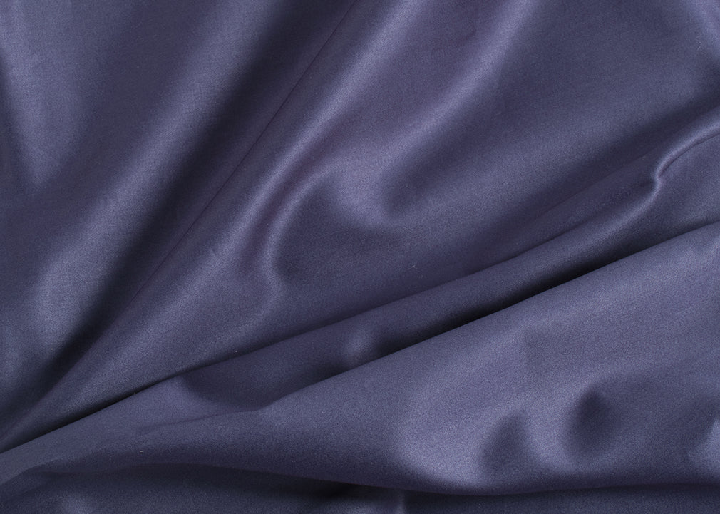 400 Thread Count Egyptian Sateen Flat Sheet Navy
