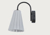 Ellsmore Glass Wall Light White IP44