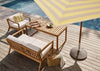Messina Round Outdoor Umbrella