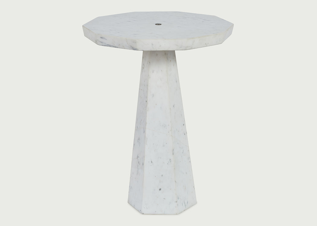 Facet LED Side Table Lamp