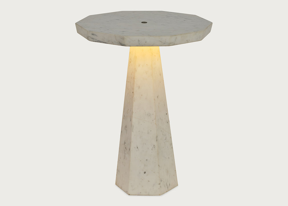Facet LED Side Table Lamp