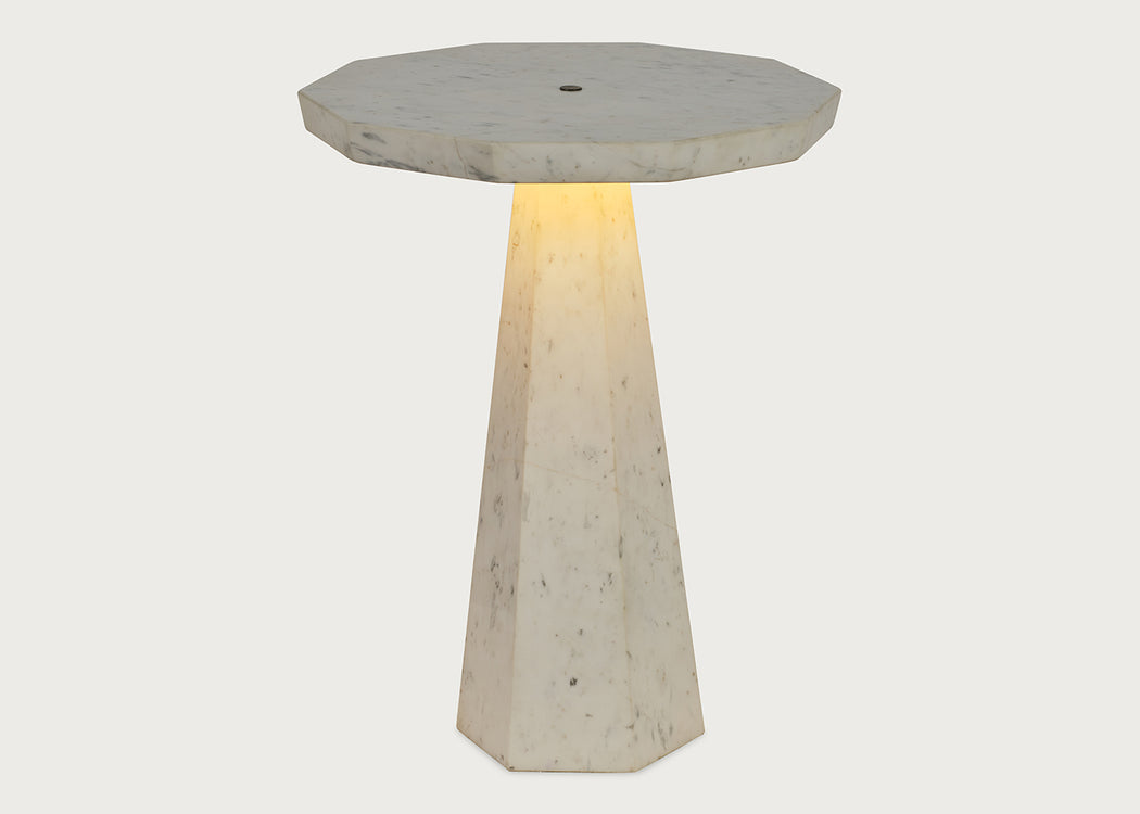 Facet LED Side Table Lamp