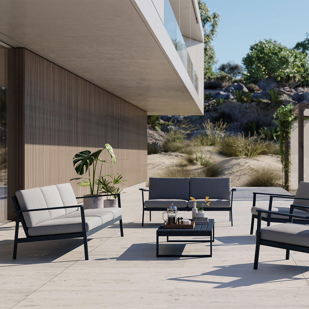 Eos outdoor garden furniture sofa and armchairs