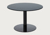 Flash Circular Side Table Black