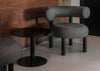 Flash Circular Side Table Black