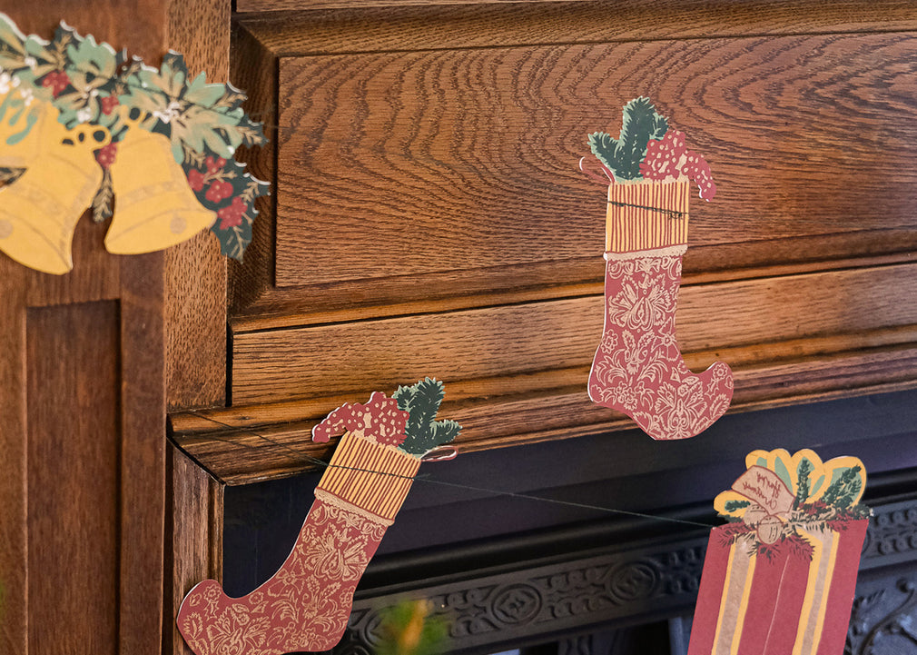 Christmas Sewn Garland