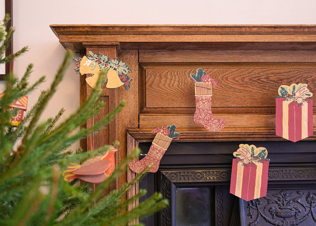 Christmas Sewn Garland